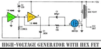 HIgh Voltage generator schematic diagram.webp