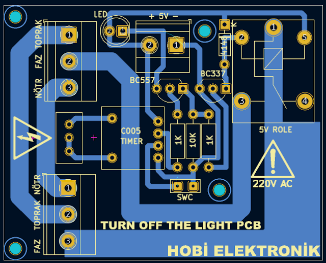 C005 ZAMANLAYICI MODÜL DEVRESİ C005 ZAMANLAYICI MODÜL DEVRESİ
