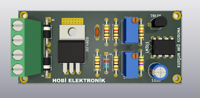 KURŞUN AKÜ KORUMA DEVRESİ KURŞUN AKÜ KORUMA DEVRESİ